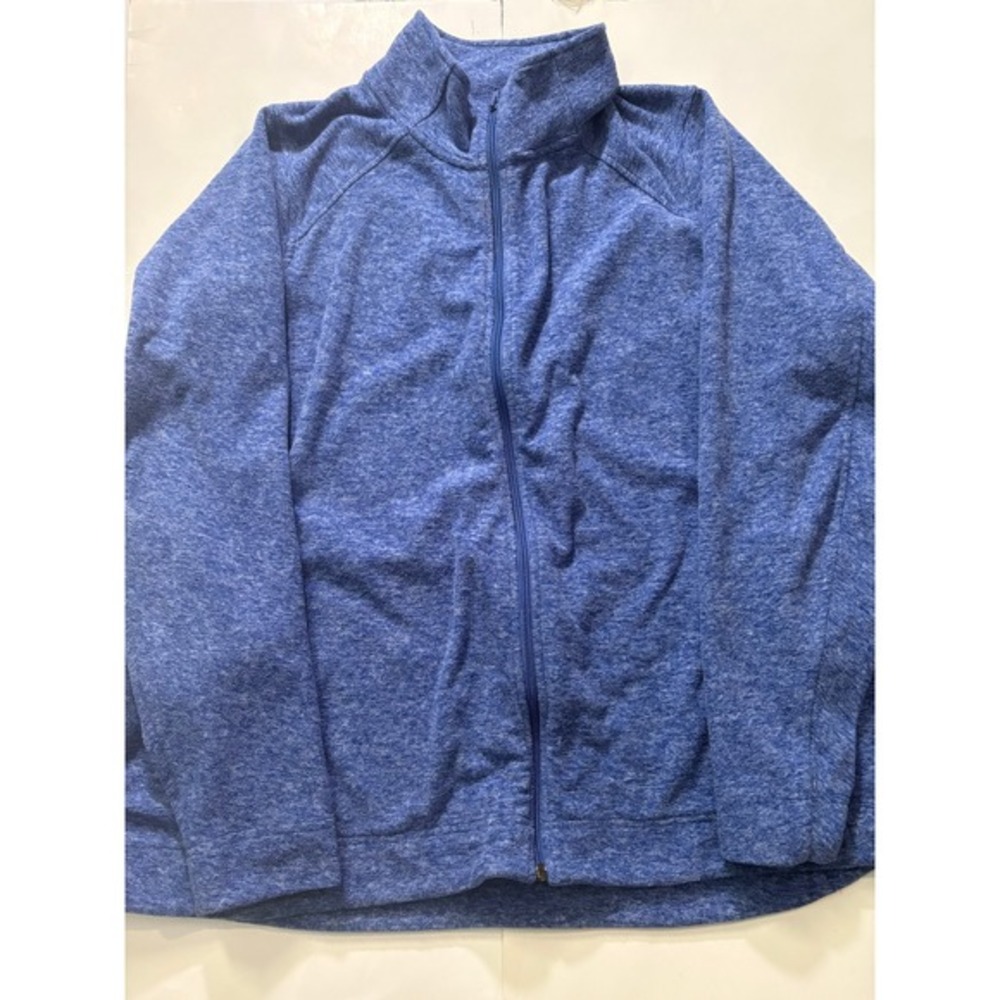 Duluth Trading Co Full Zip Fleece Jacket Blue Mens 3XL‎ Heavyweight Outdoor